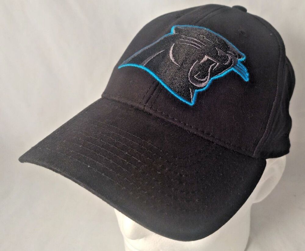 Carolina Panthers NFL Team Apparel Adjustable Strapback Hat/Cap-EXCELLENT!